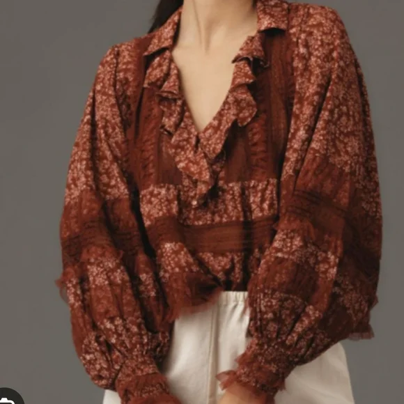 ANTHRO Top || XXS - Picture 1 of 1